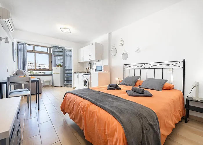 Twilight Dreams 2 - With Private Rooftop Pool Center - Playa Del Ingles Appartement